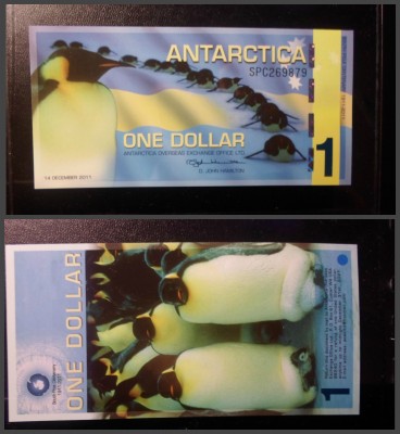 Банкнота Антарктика 1 доллар 2011 UNC ПРЕСС полимерная памятная 100 лет покорения Южного полюса 33000_16.03.2016.jpg